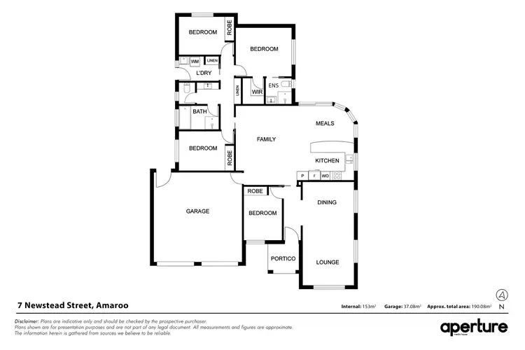 Floorplan of Homely house listing, 7 Newstead Street, Amaroo ACT 2914