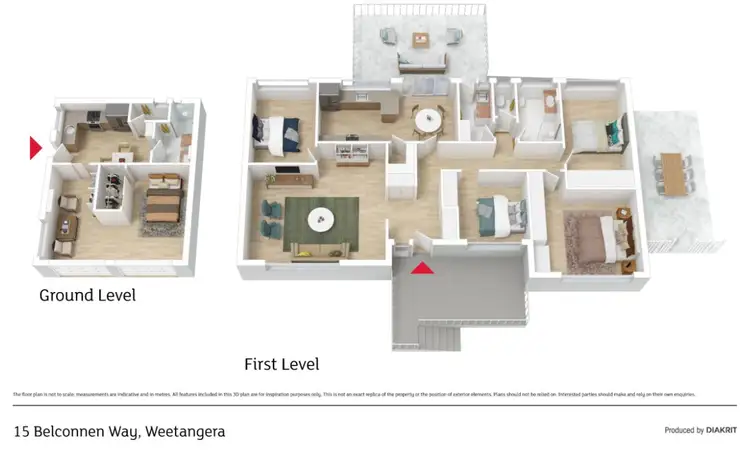Floorplan of Homely house listing, 15 Belconnen Way, Weetangera ACT 2614