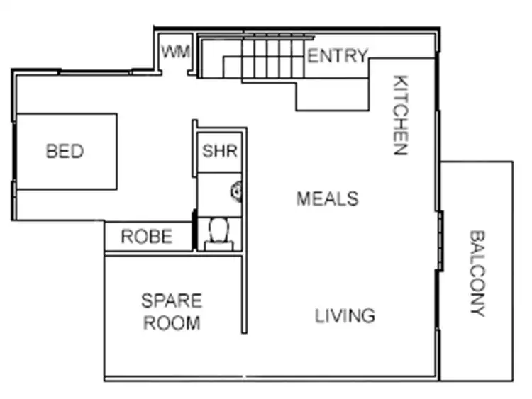 Floorplan of Homely apartment listing, Dwelling 52 Williamstown Road, Kingsville VIC 3012