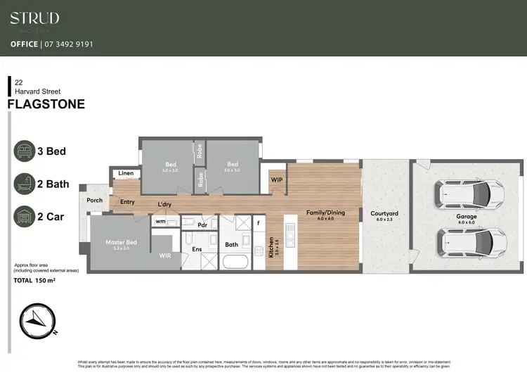 Floorplan of Homely house listing, 22 Harvard Street, Flagstone QLD 4280