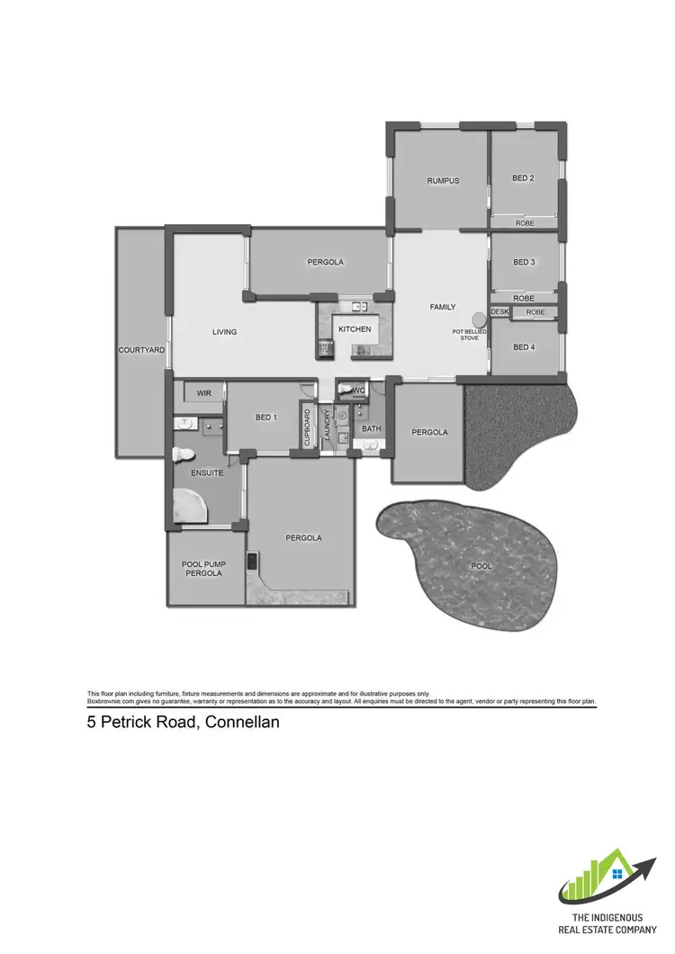 Floorplan of Homely house listing, 5 Petrick Road, Connellan NT 873