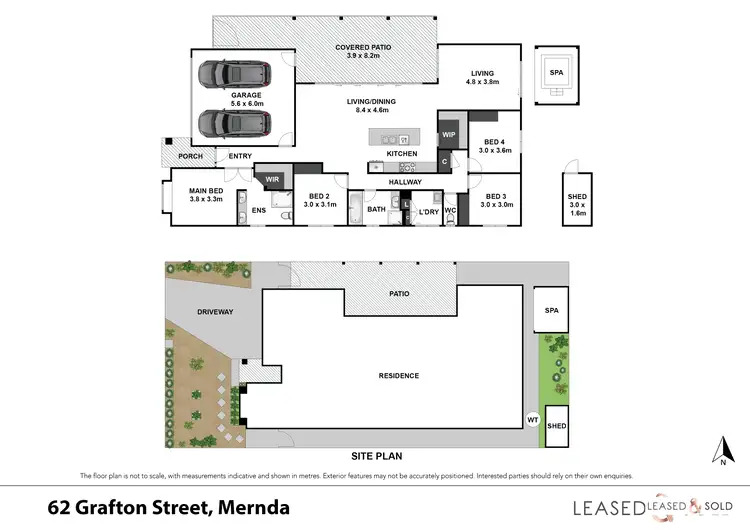 Floorplan of Homely house listing, 62 Grafton Street, Mernda VIC 3754