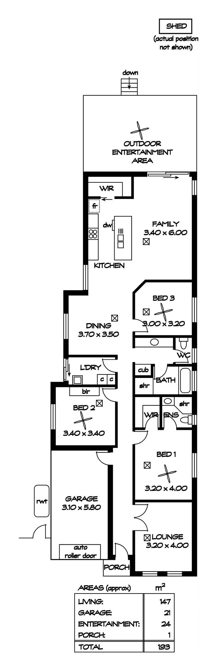 Floorplan of Homely house listing, 9 Oxford Street, Hillcrest SA 5086