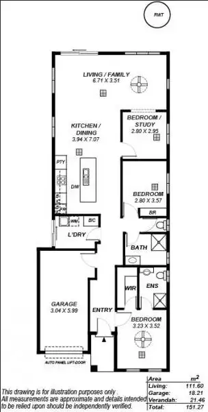 Floorplan of Homely house listing, 13A Newman Street, Magill SA 5072