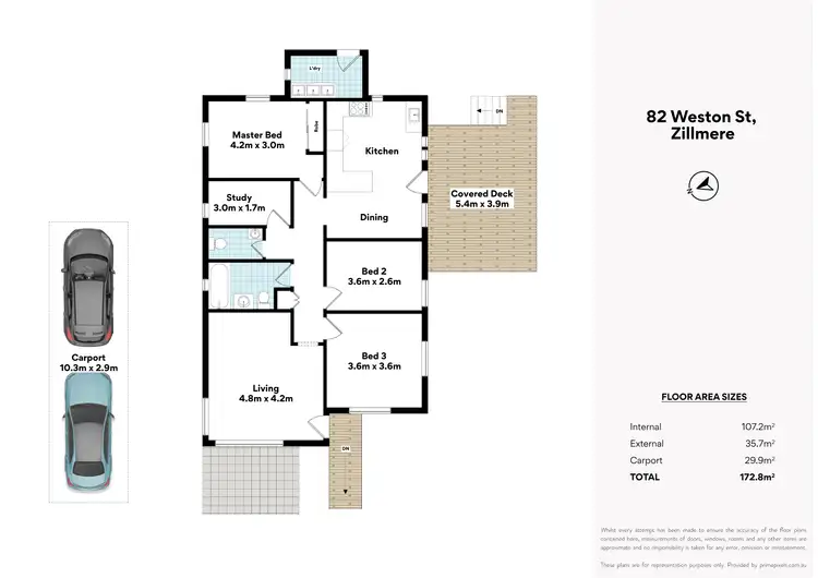Floorplan of Homely house listing, 82 Weston Street, Zillmere QLD 4034
