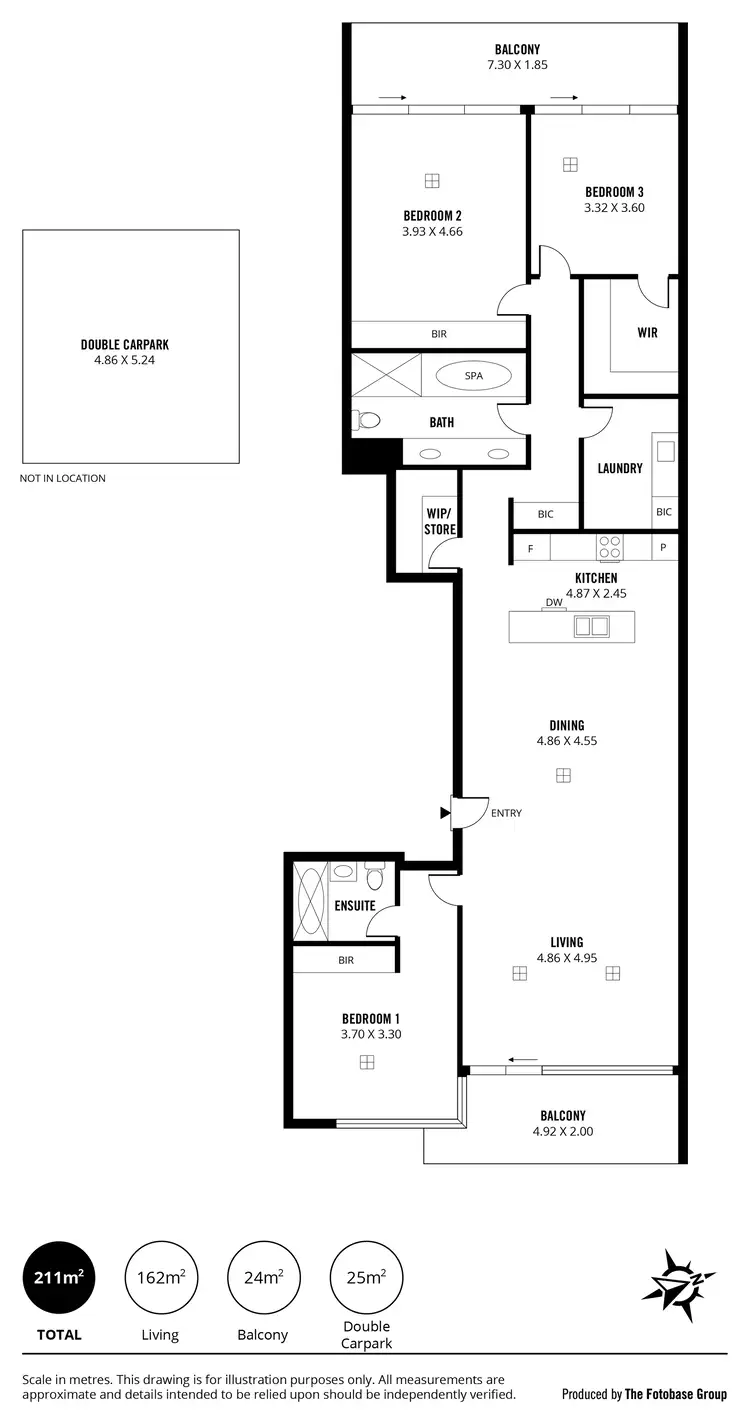 Floorplan of Homely apartment listing, 31/7 Patawalonga Frontage, Glenelg North SA 5045
