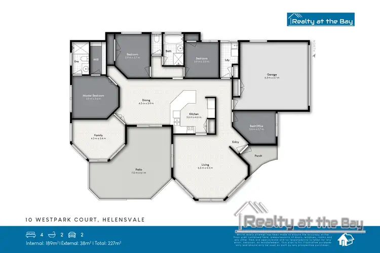 Floorplan of Homely house listing, 10 Westpark Court, Helensvale QLD 4212
