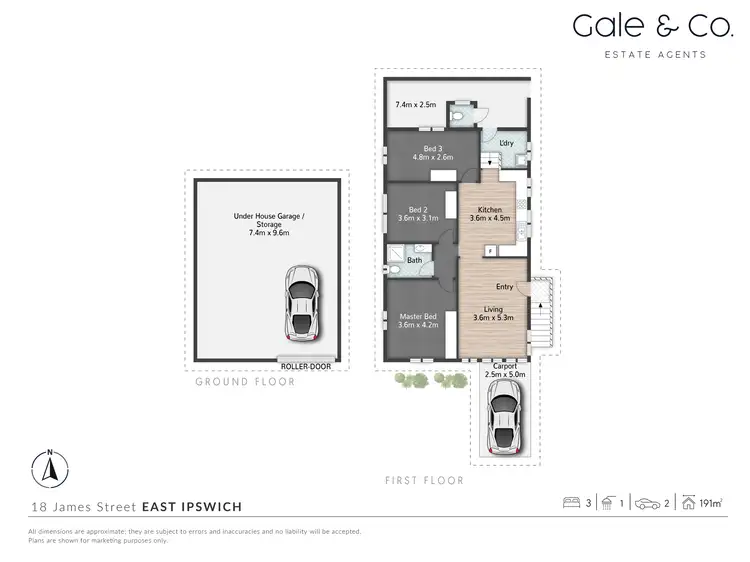 Floorplan of Homely house listing, 18 James Street, East Ipswich QLD 4305