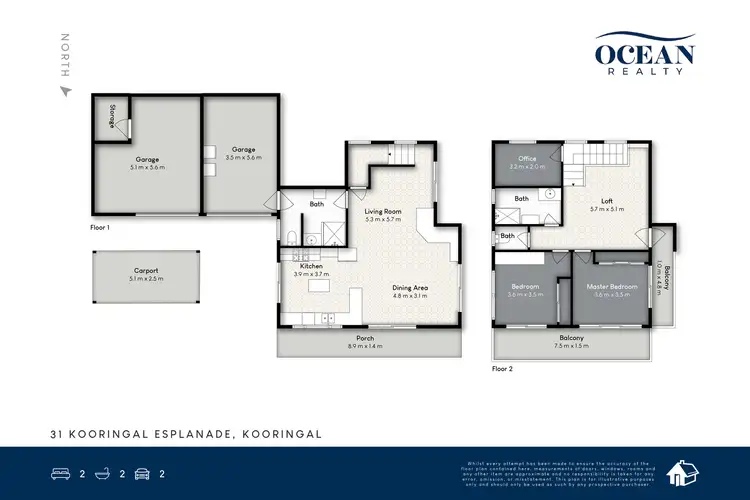 Floorplan of Homely house listing, 31 Kooringal Esplanade, Kooringal QLD 4025