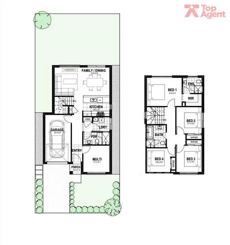 Floorplan of Homely house listing, 10 Roman Street, Leppington NSW 2179