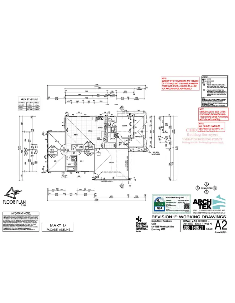 Floorplan of Homely house listing, 14 Woodstock Drive, Eynesbury VIC 3338