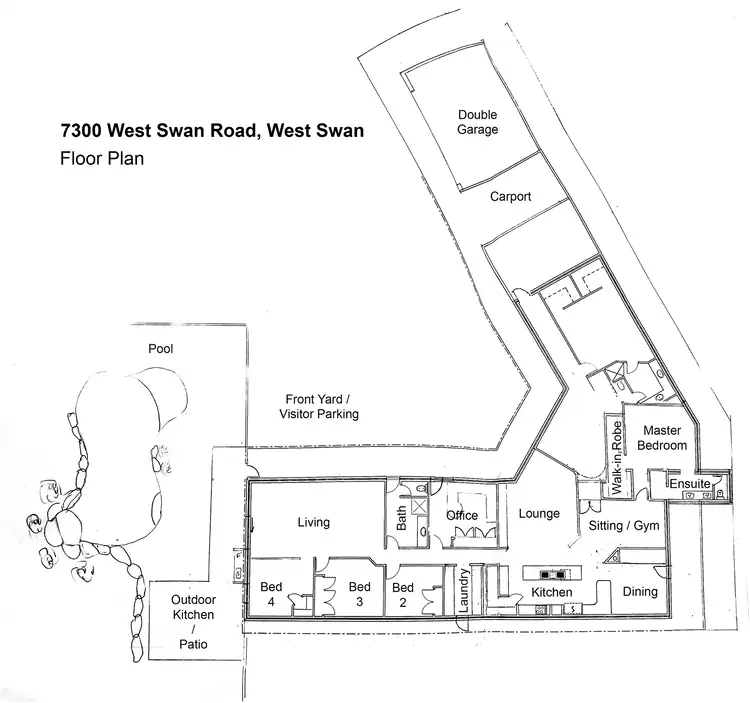 Floorplan of Homely house listing, Address available on request