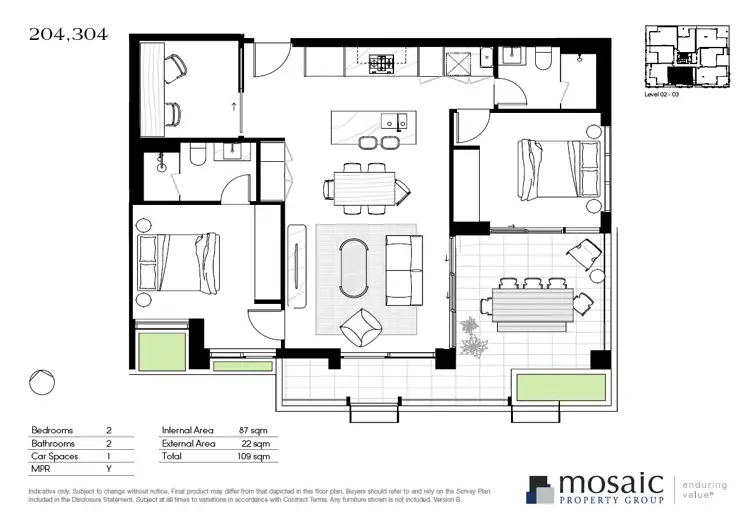 Floorplan of Homely apartment listing, 204/28 Lissner St, Toowong QLD 4066