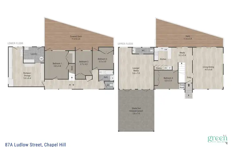 Floorplan of Homely house listing, 87A Ludlow Street, Chapel Hill QLD 4069
