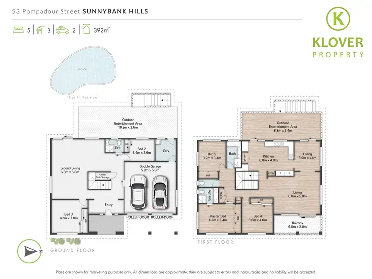 Floorplan of Homely house listing, 53 Pompadour St, Sunnybank Hills QLD 4109