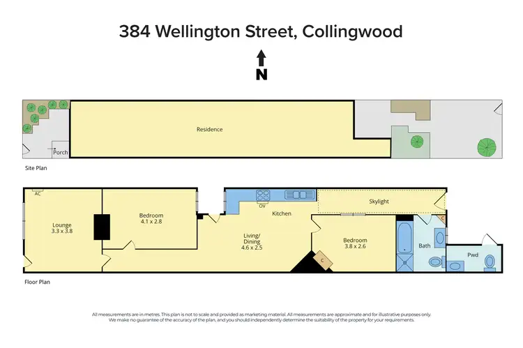 Floorplan of Homely house listing, 384 Wellington Street, Collingwood VIC 3066