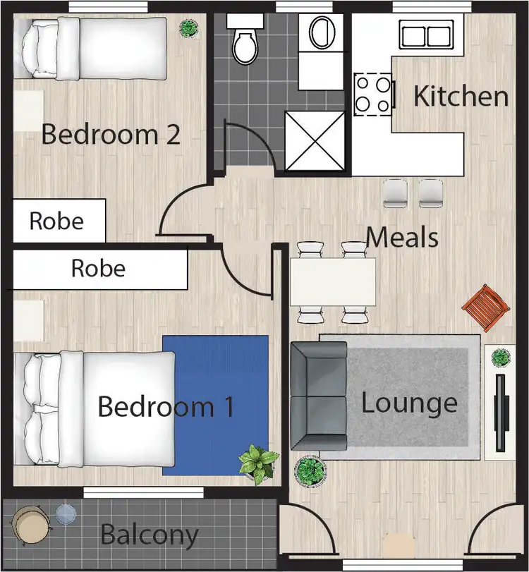 Floorplan of Homely apartment listing, 5/3 Keily Street, Plympton SA 5038