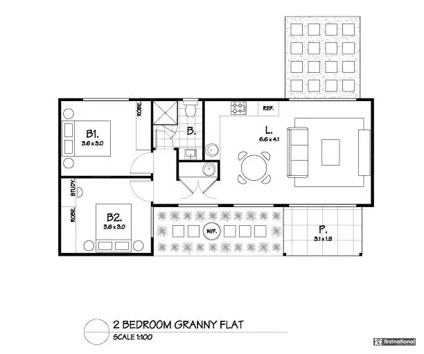 Floorplan of Homely house listing, 45a Brown Street, Penrith NSW 2750