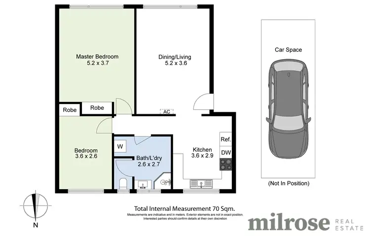 Floorplan of Homely apartment listing, 13/51 Stephen Street, Yarraville VIC 3013