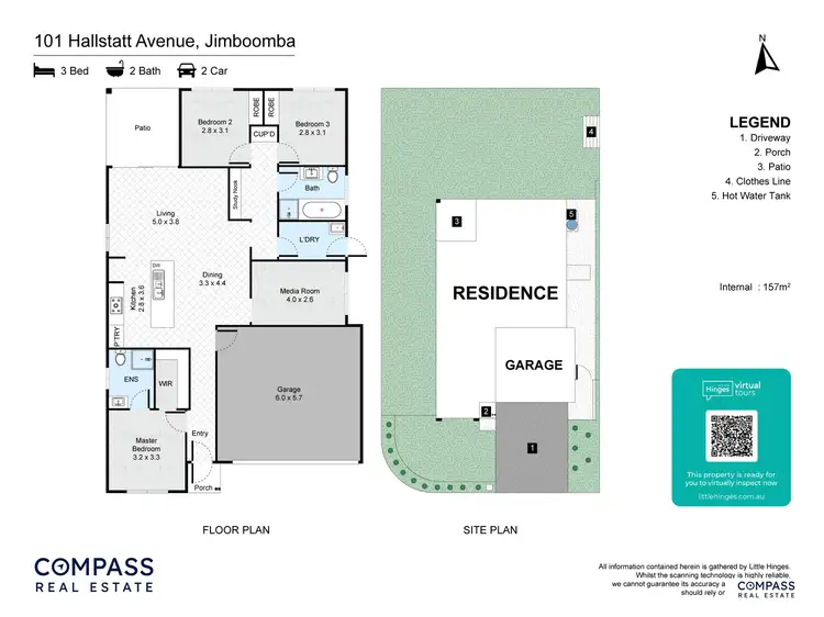 Floorplan of Homely house listing, 101 Hallstatt Ave, Jimboomba QLD 4280