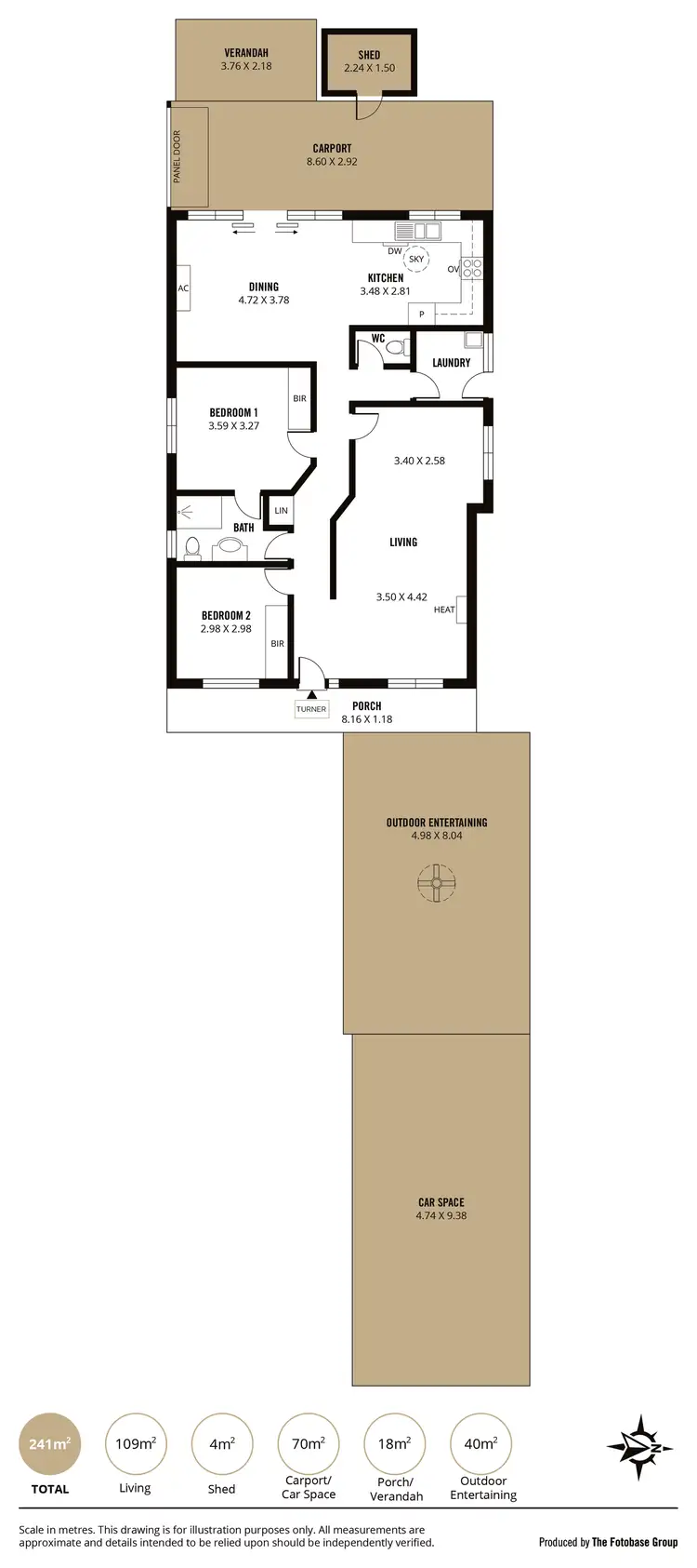 Floorplan of Homely unit listing, 3/54-60 Valley Road, Hope Valley SA 5090