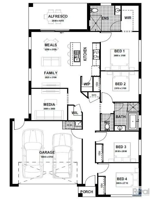 Floorplan of Homely house listing, 7 Hazell Circuit, Victoria Point QLD 4165