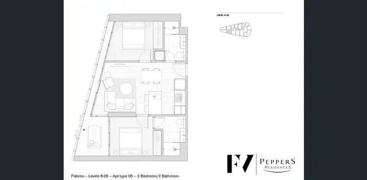 Floorplan of Homely house listing, 179 Alfred Street, Fortitude Valley QLD 4006