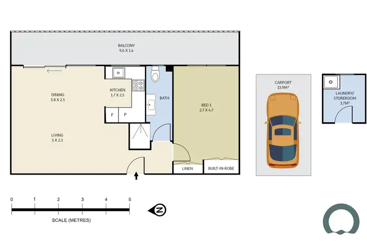 Floorplan of Homely apartment listing, 5/2B KANGAROO STREET, Manly NSW 2095