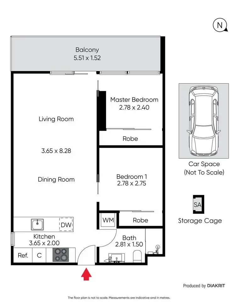 Floorplan of Homely apartment listing, 205/201 High Street, Prahran VIC 3181