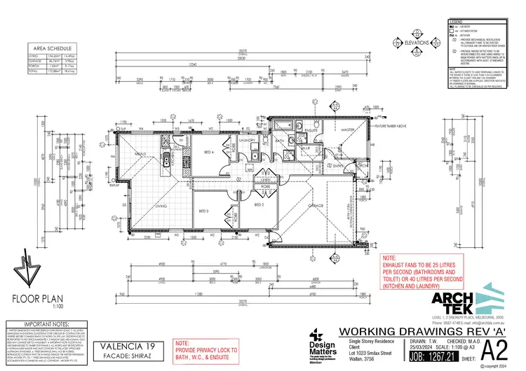Floorplan of Homely house listing, 15 Smilax Street, Wallan VIC 3756