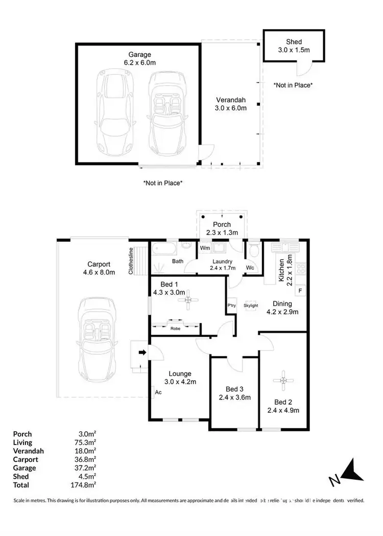 Floorplan of Homely house listing, 54 Mainwaring Crescent, Davoren Park SA 5113