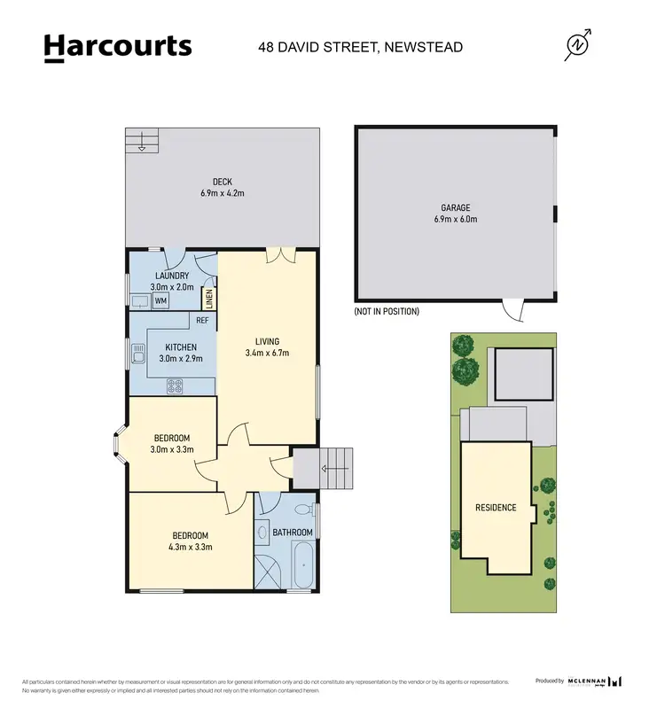 Floorplan of Homely house listing, 48 David Street, Newstead TAS 7250