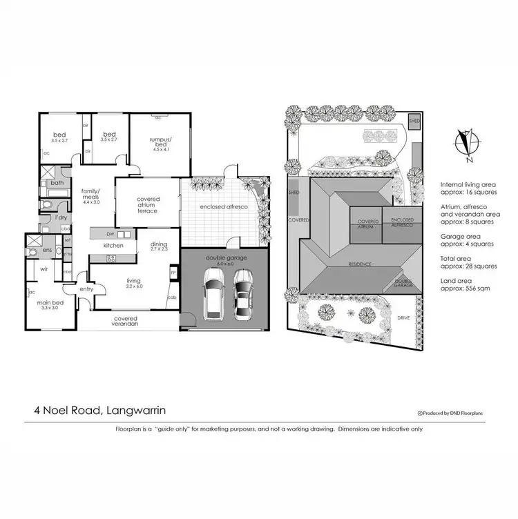 Floorplan of Homely house listing, 4 Noel Road, Langwarrin VIC 3910