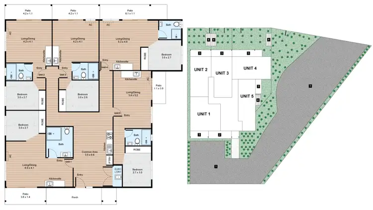 Floorplan of Homely block of units listing, 12 Dorloo Street, Deagon QLD 4017