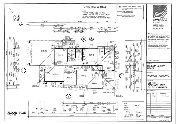 Floorplan of Homely house listing, 147 Parklakes Drive, Bli Bli QLD 4560