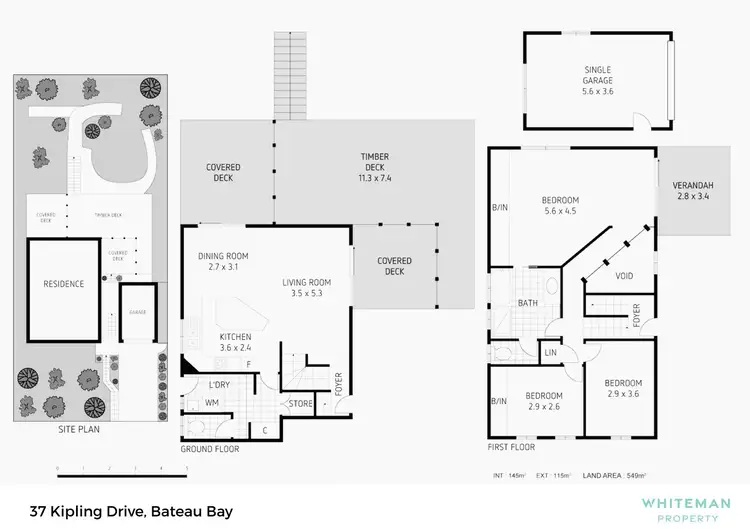 Floorplan of Homely house listing, 37 Kipling Drive, Bateau Bay NSW 2261