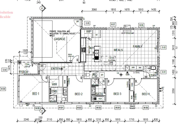 Floorplan of Homely house listing, 30 Stakes Boulevard, Manor Lakes VIC 3024