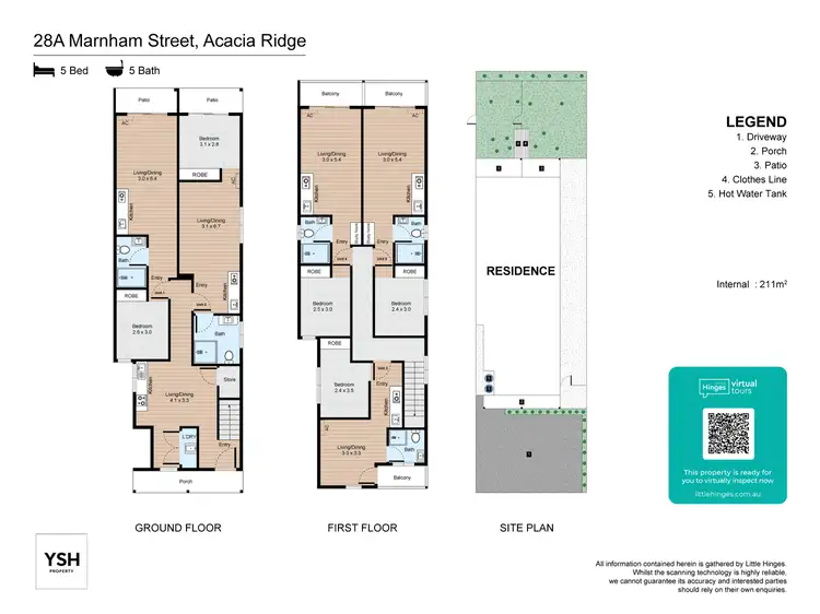 Floorplan of Homely apartment listing, 2/28a Marnham St, Acacia Ridge QLD 4110