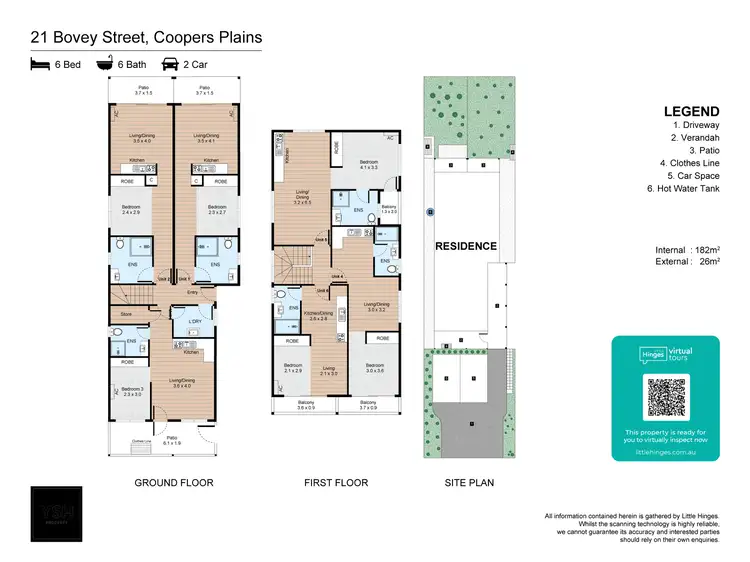 Floorplan of Homely apartment listing, 1/21 Bovey St, Coopers Plains QLD 4108