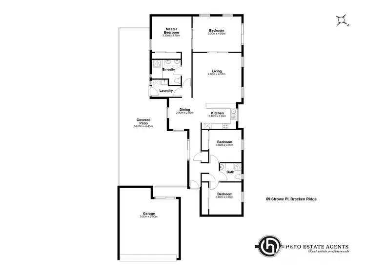 Floorplan of Homely house listing, 69 STROWE PLACE, Bracken Ridge QLD 4017