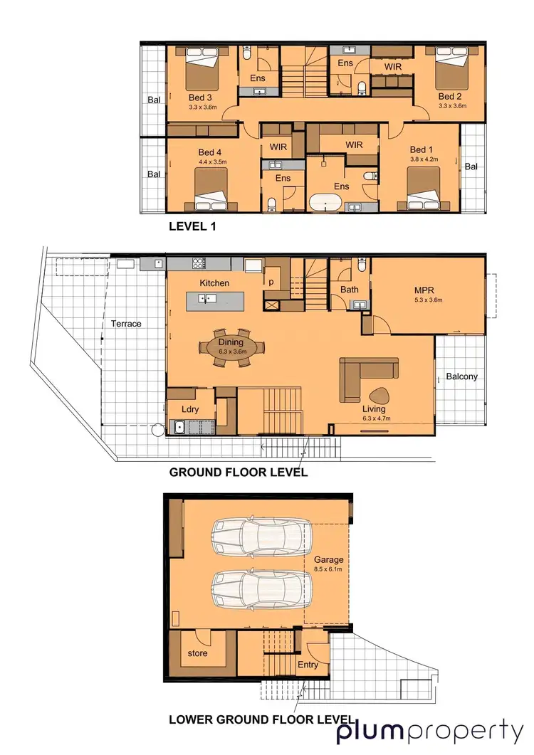Floorplan of Homely house listing, 1/12 Union Street, Taringa QLD 4068
