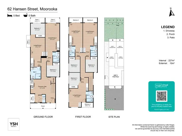 Floorplan of Homely unit listing, 62 Hansen Street, Moorooka QLD 4105
