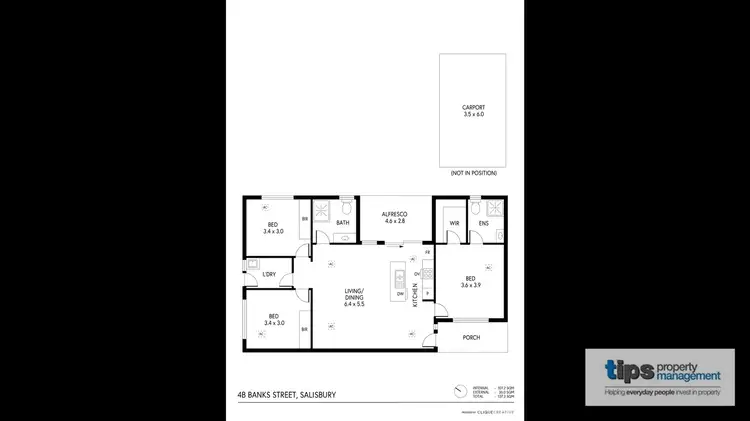 Floorplan of Homely house listing, 4B Banks Street, Salisbury SA 5108