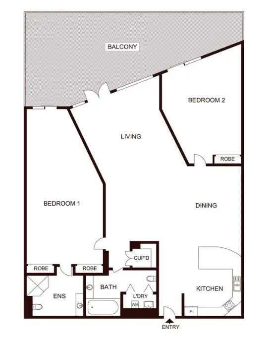 Floorplan of Homely unit listing, 58/66 Allara Street, City ACT 2601
