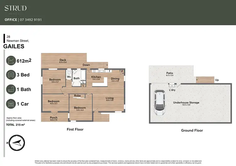 Floorplan of Homely house listing, 28 Newman Street, Gailes QLD 4300