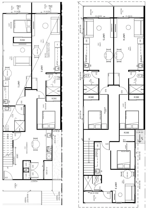 Floorplan of Homely block of units listing, 48A Marnham St, Acacia Ridge QLD 4110