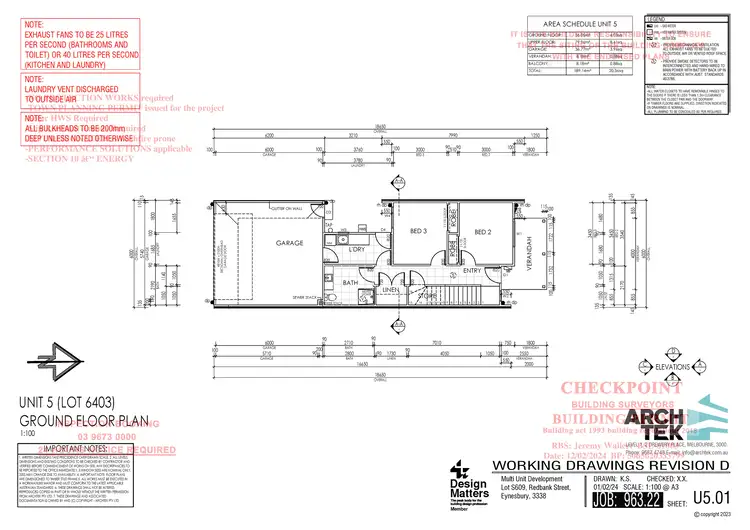 Floorplan of Homely townhouse listing, 6 Laanecoorie Walk, Eynesbury VIC 3338