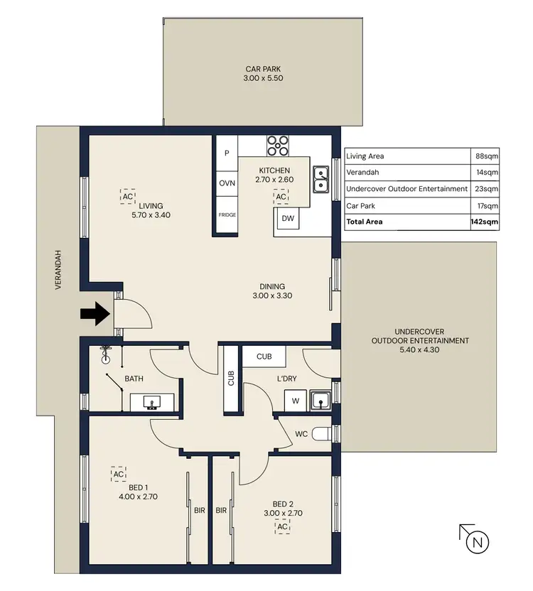 Floorplan of Homely house listing, 51 West Street, Brompton SA 5007
