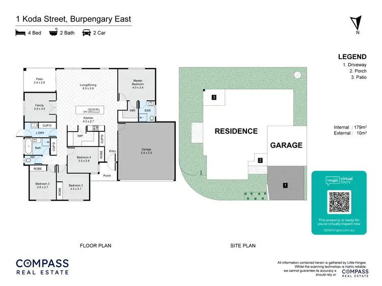 Floorplan of Homely house listing, 1 Koda Street, Burpengary East QLD 4505