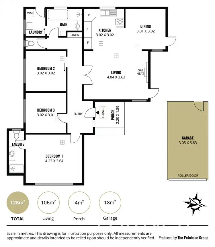 Floorplan of Homely house listing, 22 Hurstfield Terrace, Findon SA 5023